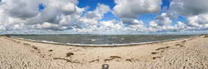 Laboe Beach Panorama